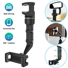 Pop Cove 360° Rearview Mirror Phone Holder